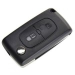 Дистанционный ключ Citroen с двумя кнопками