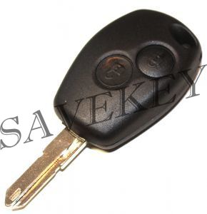 Дистанционный ключ Peugeot с двумя кнопками