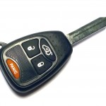 Дистанционный ключ Chrysler для моделей PT CRUISER 2006-2010,SEBRING 2007-2010,300C 2005-2007,ASPEN 2007-2009 4 кнопки 433 Mhz 1