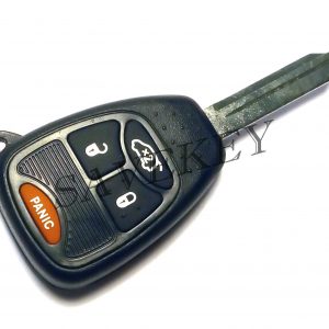 Дистанционный ключ Dodge для моделей Caliber, Caravan, Durango, Journeo, Neon, Ram, Stratus 4 кнопки 433 Mhz