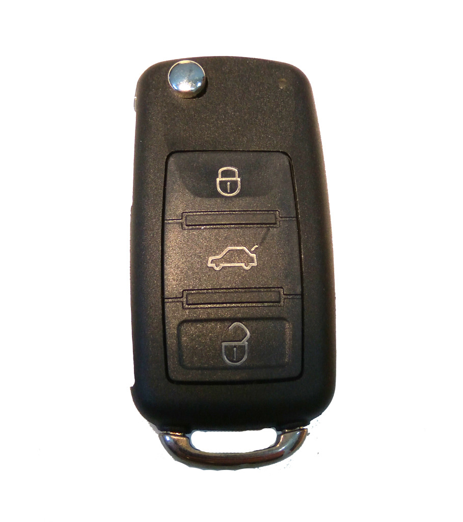 Дистанционный ключ VW для моделей Toureg, Phaeton с 2003-2009гв c системой  Keyless Go