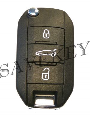 Дистанционный ключ citroen для модели с4 с 2012г